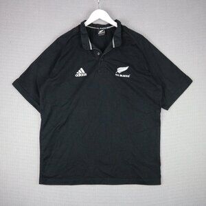 All Blacks New Zealand Adidas Rugby Union Shirt "XL" Jersey